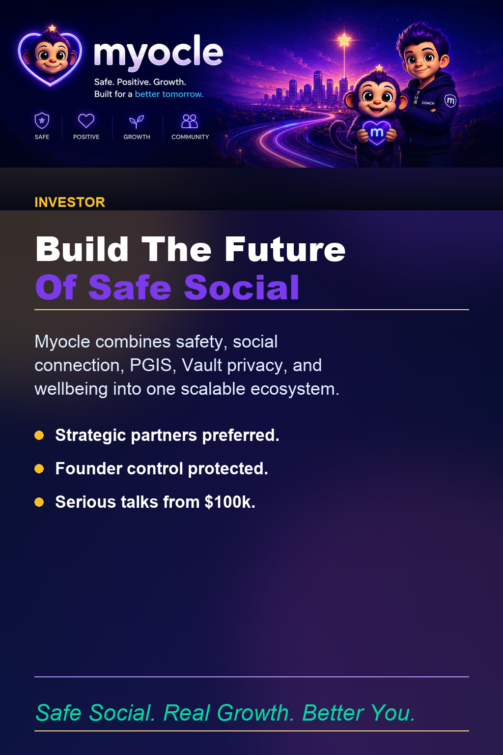 Myocle investment opportunity seamless visual